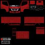 Livery Canter Papua 4x4 Merah.png